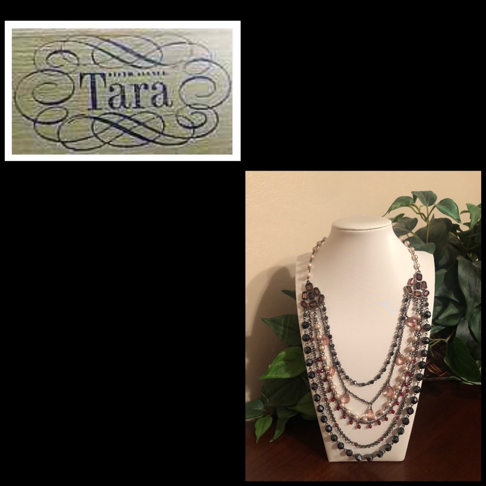 😁Tara multi strand necklace